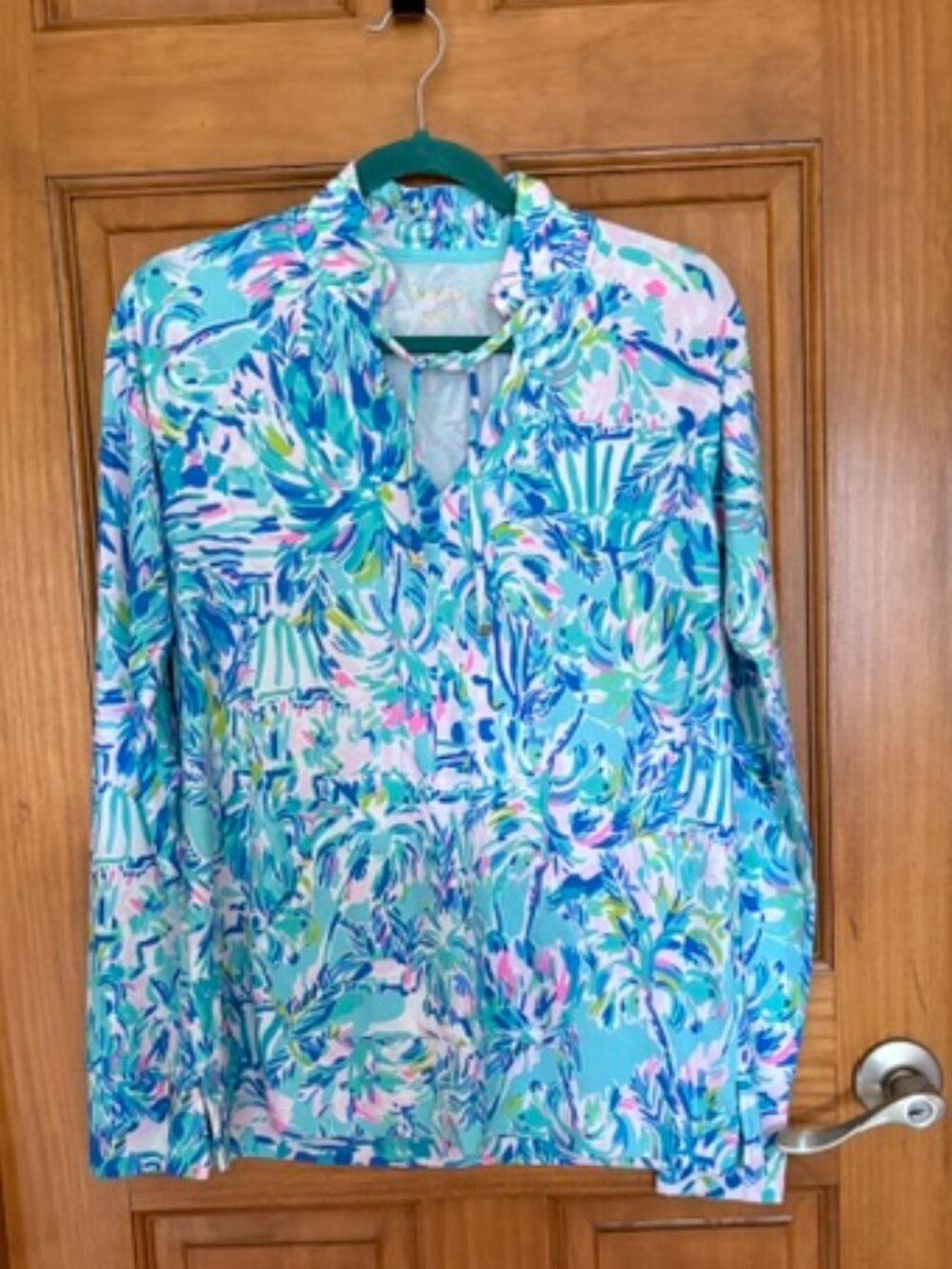 Lilly Pulitzer Cassi popover top